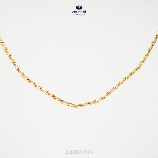 Chandrik Chain Fancy: Elegance Redefined in Gold