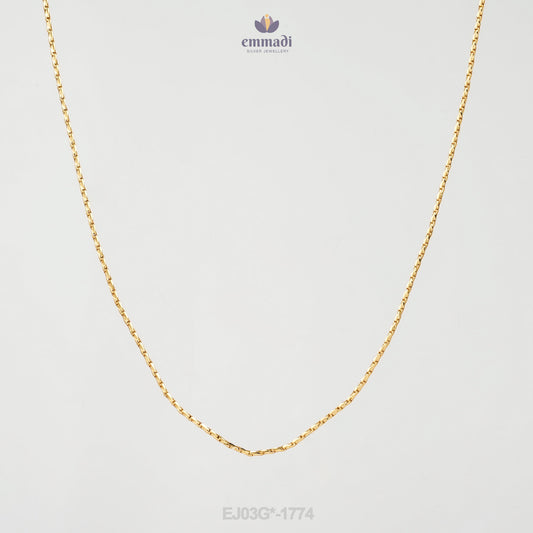 Chandrik Chain Fancy: Elegance Redefined in Gold