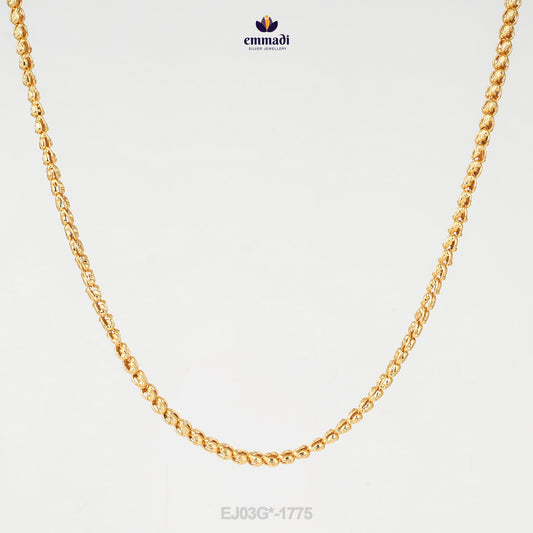 Chithra Elegant Gold Chain Fancy