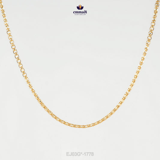 Chinmaye Elegant Gold Fancy Chain