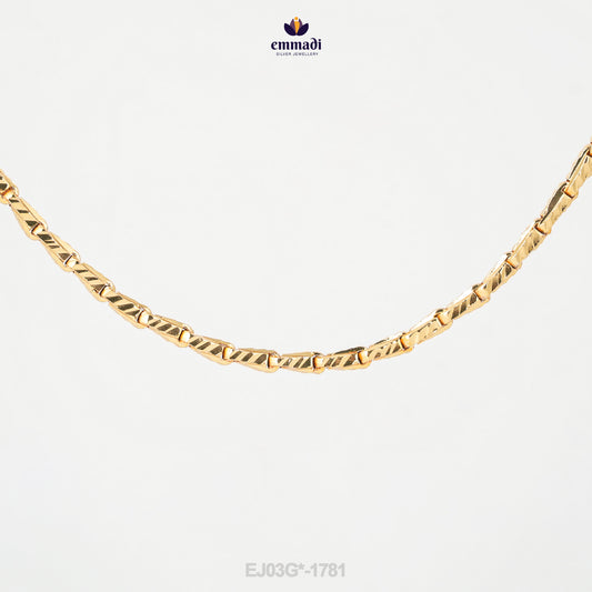 Vani's Elegant Gold Fancy Chain