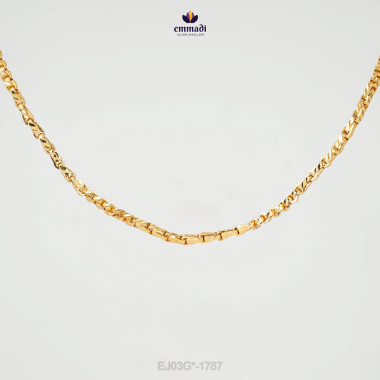 Draupad’s Elegant Gold Fancy Chain