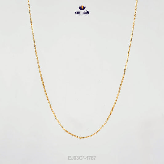 Draupad’s Elegant Gold Fancy Chain