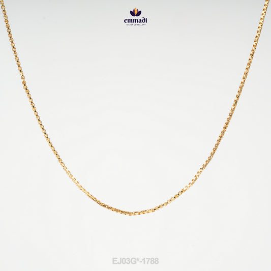 Durga Elegance: Fancy Gold Chain