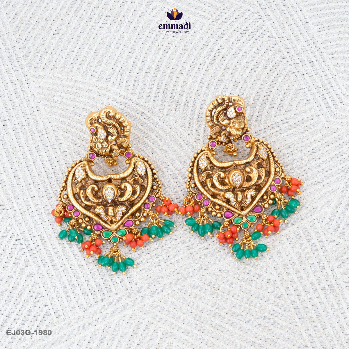 Amar Exquisite Kundan Nakshi Hangings