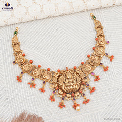 Alapna Pagadam Necklace Nakshi - Exquisite Buttalu Nakshi Collection