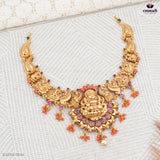 Alam Pagadam: Pink Nakshi Necklace Collection