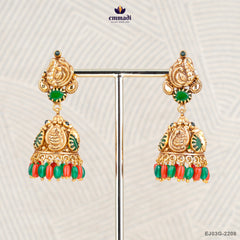 Saankhya Elegant Buttalu Nakshi Silver