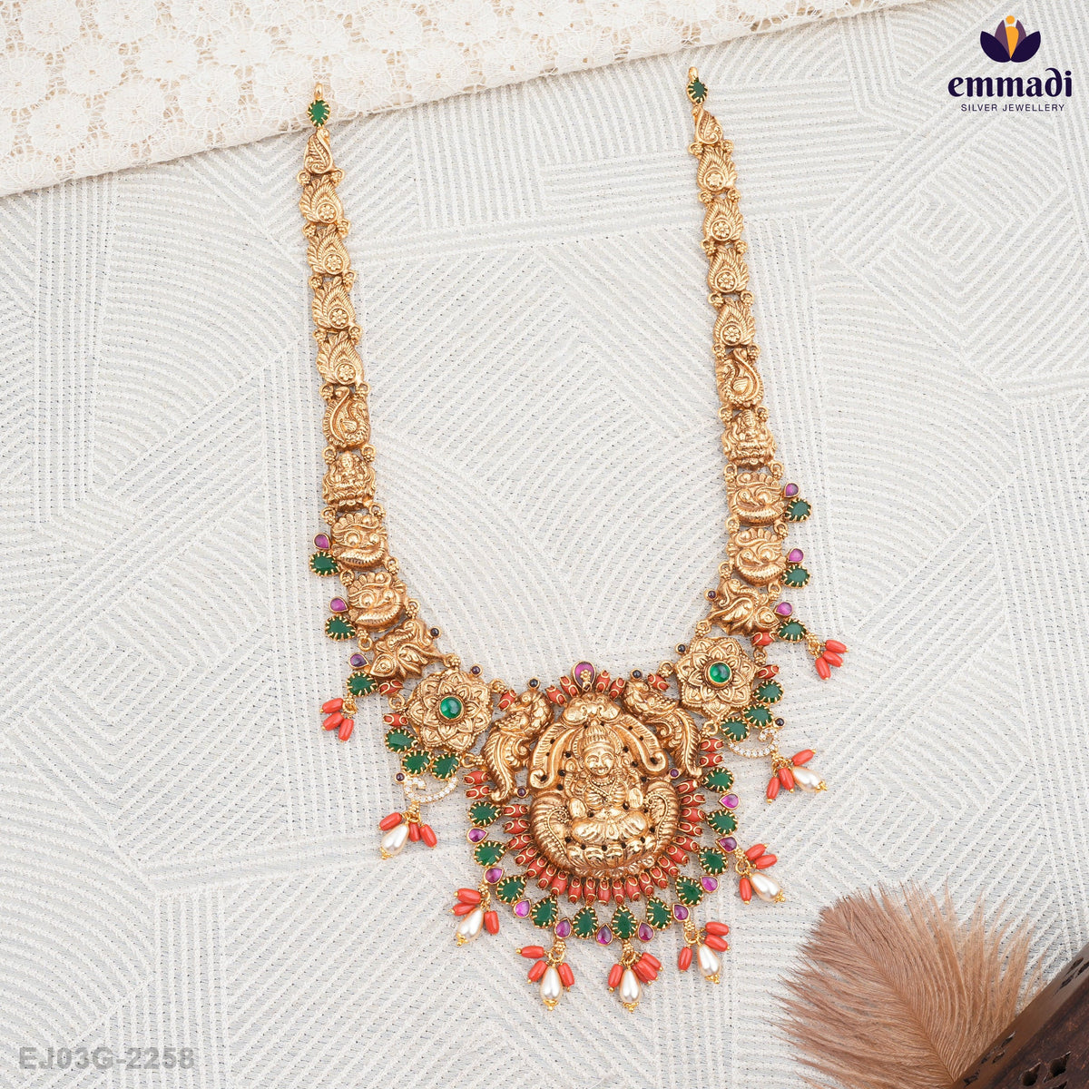 Riya Masi Pagadam Long Necklace Collection