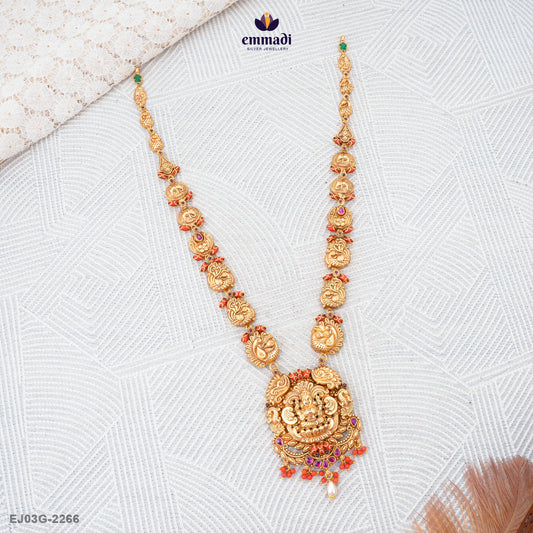 Rakhi @Payal - Long Nakshi Necklace