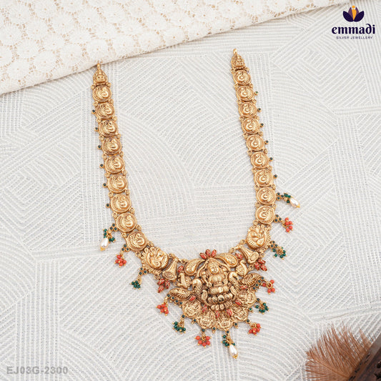 Rukshana Khatun Pagadam Long Necklace