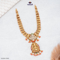 Deeya Kumari Pagadam Long Necklace Nakshi