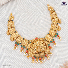 Ranju Exquisite Nakshi Silver Necklace Collection