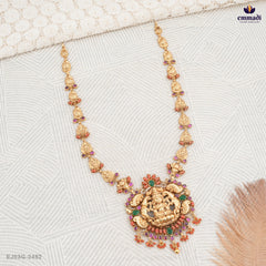 Devli Pagadam Long Necklace Nakshi