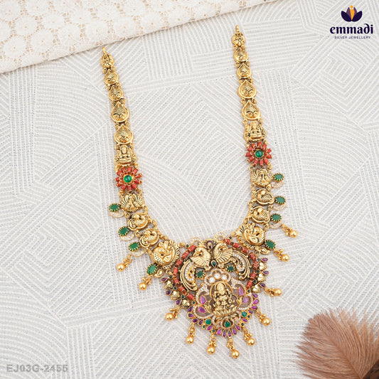 Farhana's Exquisite Nakshi Long Necklace