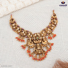 Jyoti Pagadam Necklace Nakshi - Multi