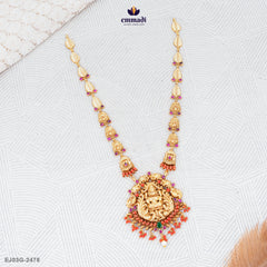 Komal Kohli: Pagadam Multi-Color Necklace