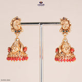 HARITHI Elegant Multi-Colored Silver Buttalu Nakshi Designs