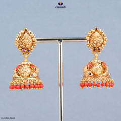 HEERKANI Exquisite Pink Nakshi Buttalu Jewelry