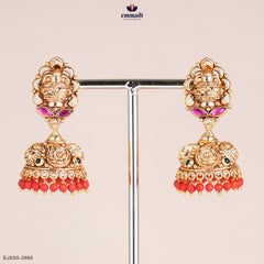 HEMANGINI Exquisite Multi-Buttalu Nakshi Silver Jewelry