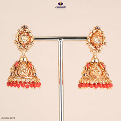 HEMAVATI Exquisite Pink Silver Buttalu Nakshi