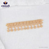 Manasa's CZ White Choker: Handcrafted Indian Jewellery with Pure Gold Plating