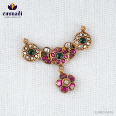 Akshitha Sanskritya: Pendant Kundan Multi