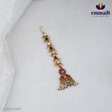 Manjari Kundan Multi Papidi Billa - Exquisite Handcrafted Indian Jewellery