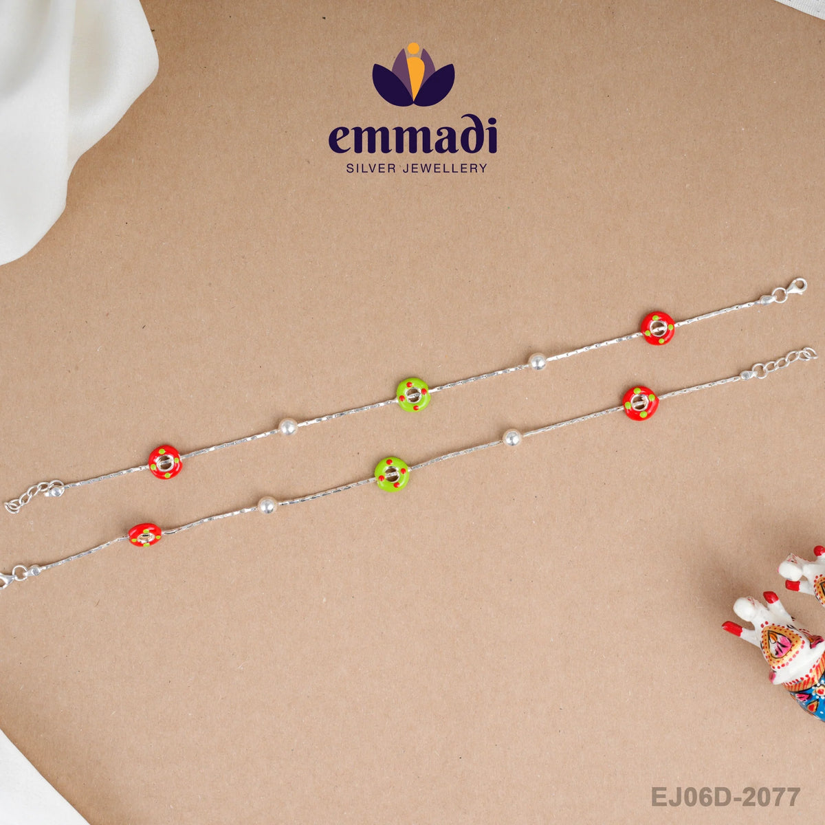 Simbala Fancy Multi Anklets