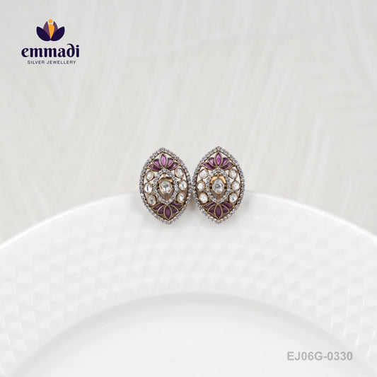 Suranna Victorian Pink Studs
