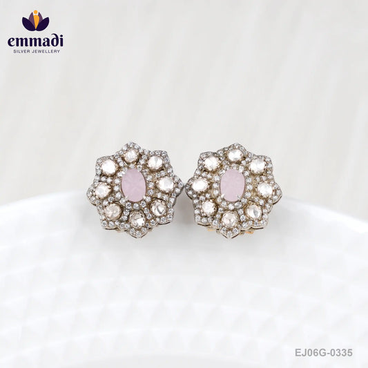 Susanta Victorian Pink Studs
