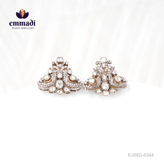 Susruta Victorian White Studs