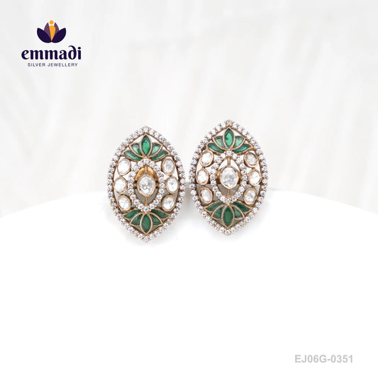 Taalika Victorian Green Studs