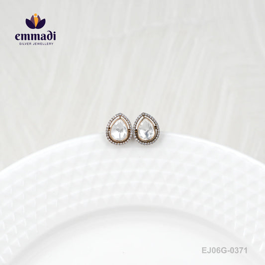 Tanmana Victorian White Studs