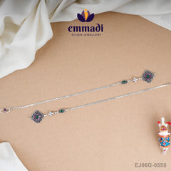 Yajnika Stone Multi Anklets