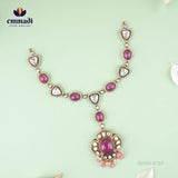Abhirupa Victorian Pink Necklace