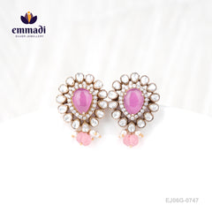 Aradhita Victorian Pink Studs