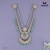 Atmavira Victorian Green Long Necklace