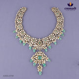 Bavishya Victorian Green Long Necklace