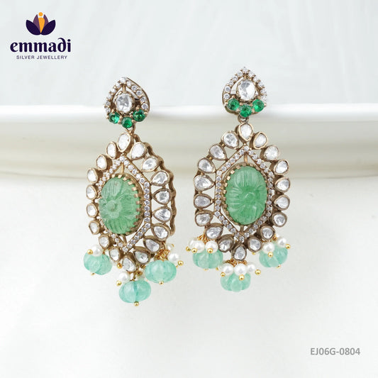 Bhairika Victorian Green Hangings