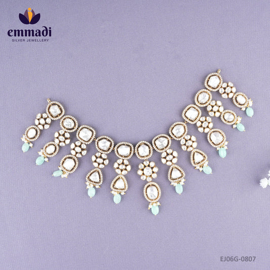 Bhargava Victorian White Necklace