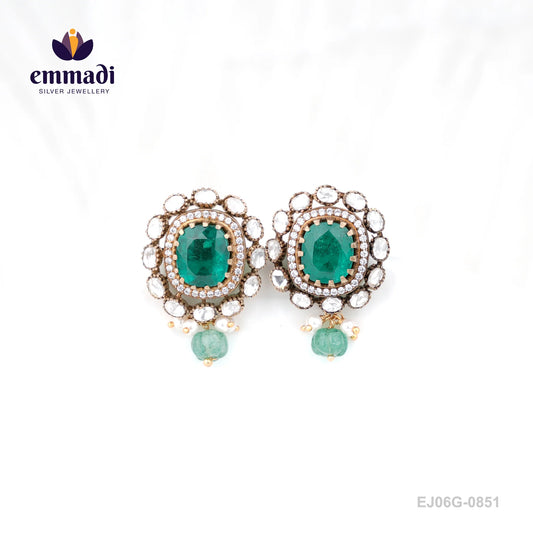 Carusila Victorian Green Studs