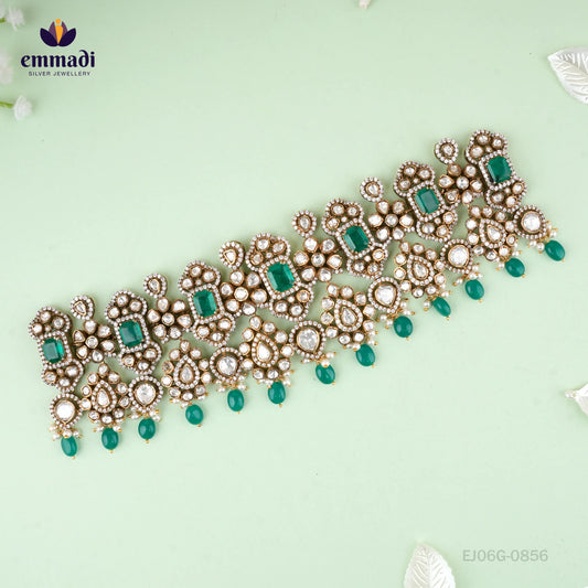 Cekitana Victorian Green Choker