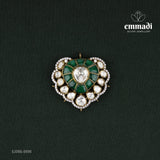 Dakshita Victorian Green Pendant