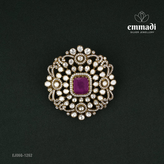 Harshita Victorian Pink Pendant