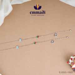 Kalindha Fancy Multi Anklets