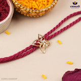 Handcrafted Silver Rakhi for Raksha Bandhan