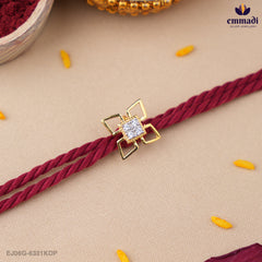 Handcrafted Silver Rakhi for Raksha Bandhan
