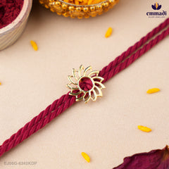Handcrafted Silver Rakhi for Raksha Bandhan