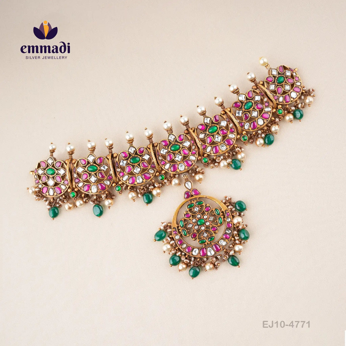 Ananya Jewels - Premium Kundan Multi Choker Collection